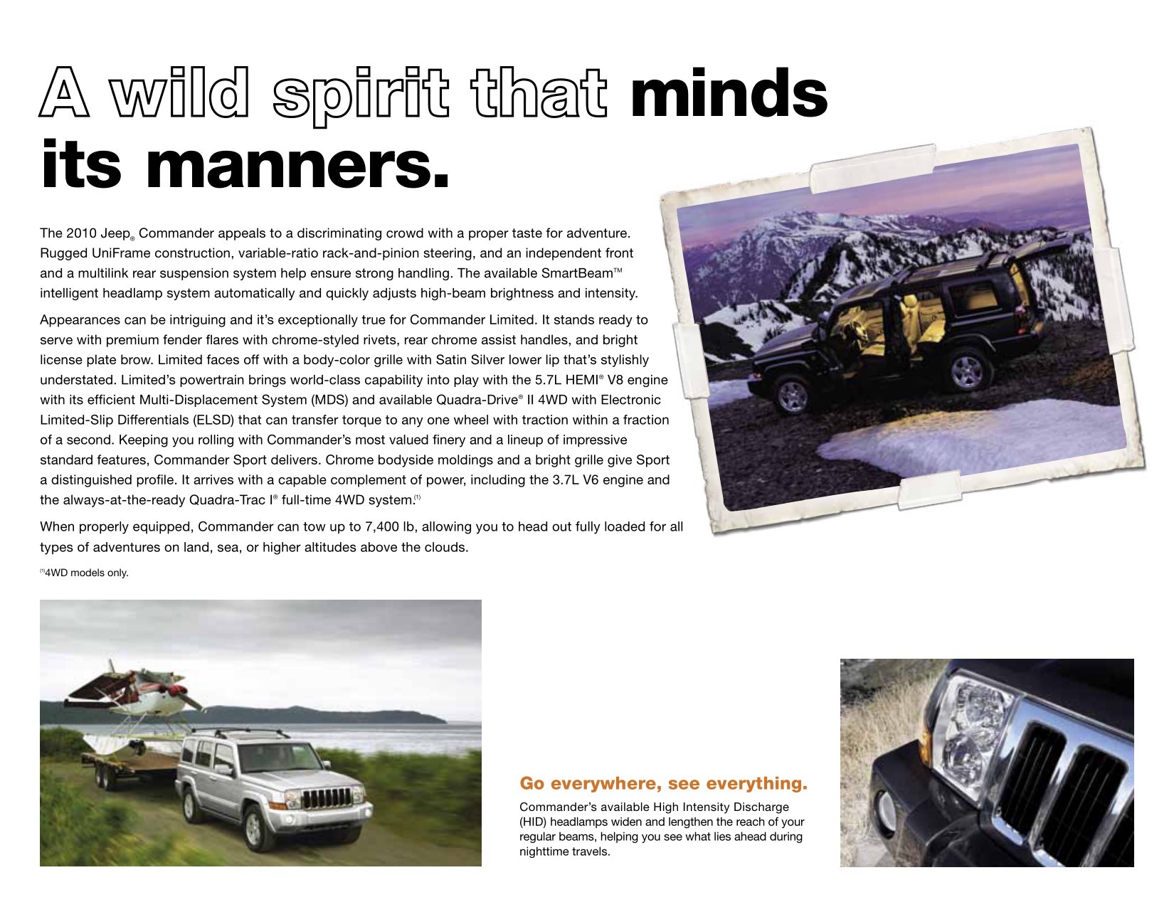 2010 Jeep Commander Brochure Page 10